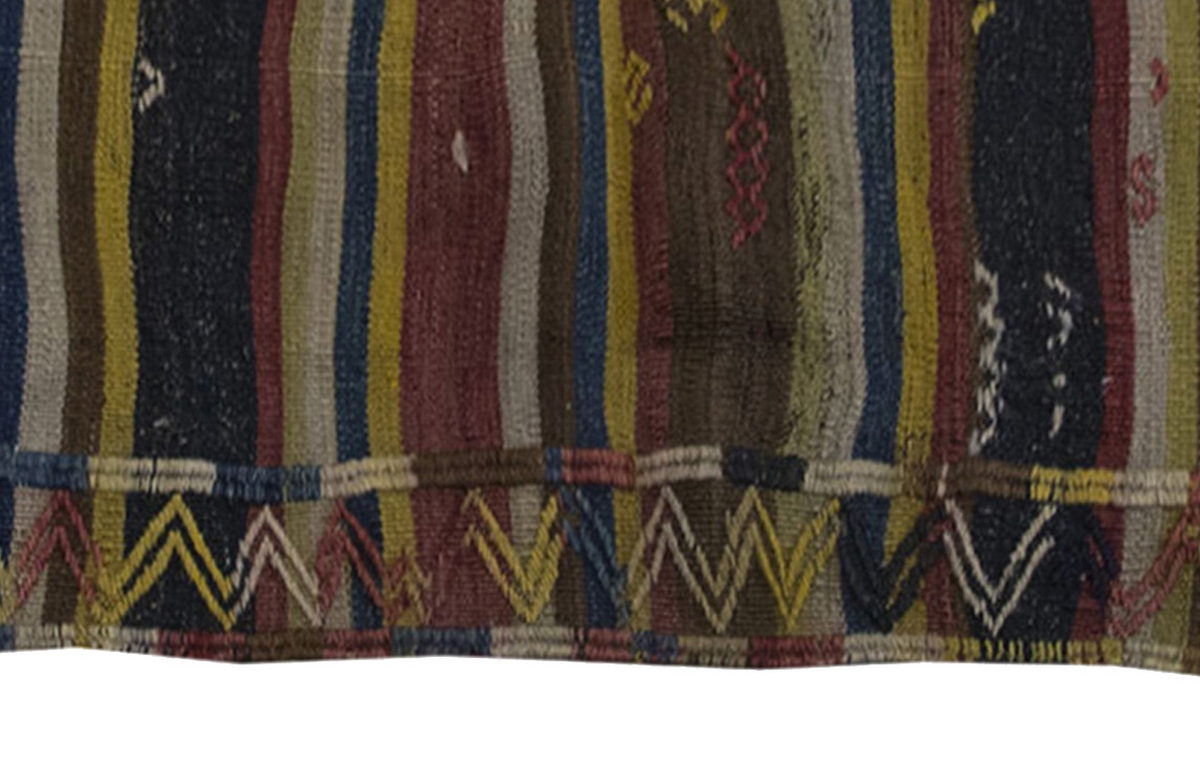 Vintage Kilim Rug,Konya Kilim 3'6" x 6" feet 106 x 180 cm
