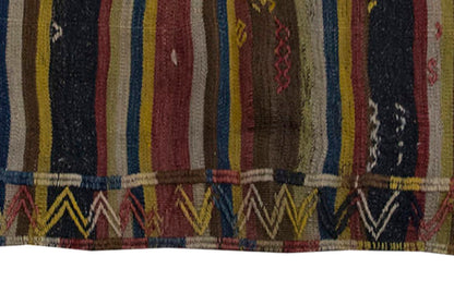 Vintage Kilim Rug,Konya Kilim 3'6" x 6" feet 106 x 180 cm