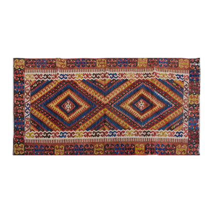 Vintage Kilim Rug,Fethiye Kilim 3'6" x 6'8" feet 106 x 202 cm