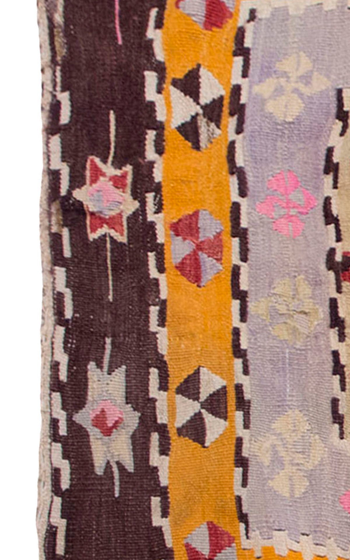 Vintage Kilim Rug,Kırşehir Kilim 3'7" x 5'3" feet 110 x 160 cm