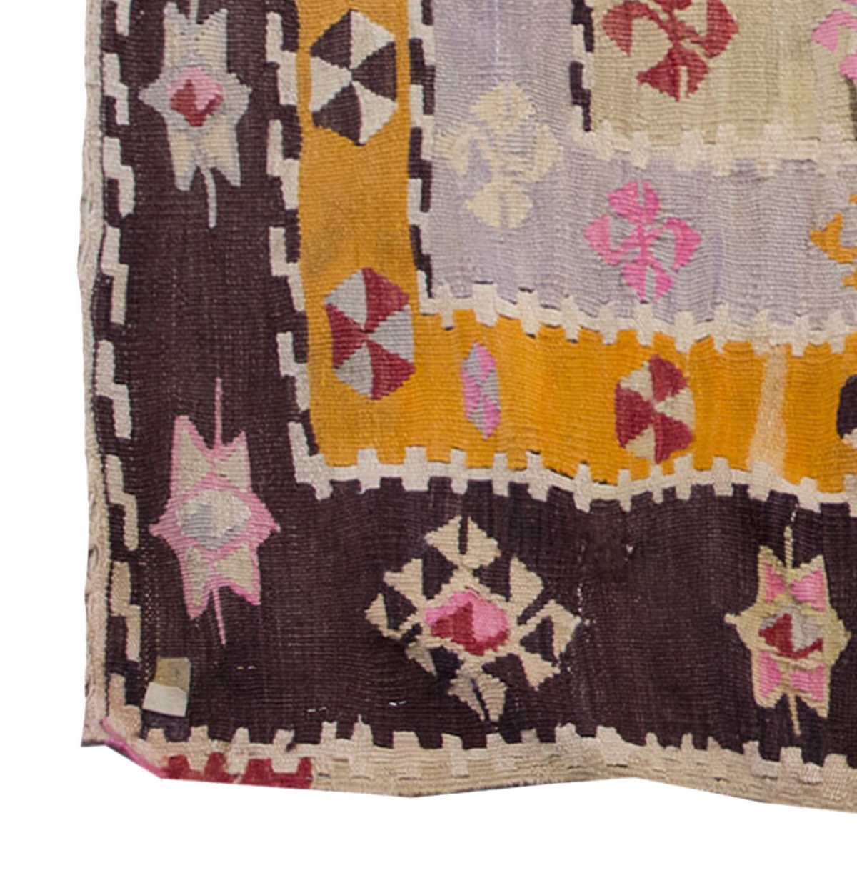 Vintage Kilim Rug,Kırşehir Kilim 3'7" x 5'3" feet 110 x 160 cm