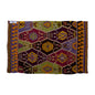 Vintage Kilim Rug,Nomadic Barak Kilim 3'7" x 5'4" feet 110 x 162 cm
