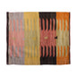 Vintage Kilim Rug,Bodrum Milas Kilim 3'8" x 4" feet 111 x 118 cm