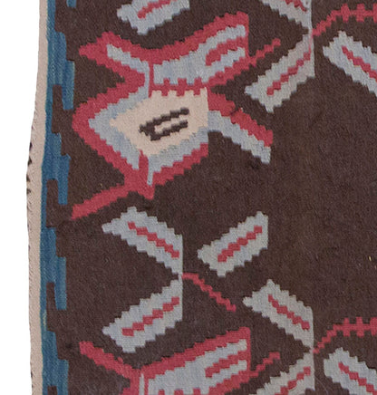 Vintage Kilim Rug,Konya Kilim 3 x 4'1" feet 91 x 125 cm