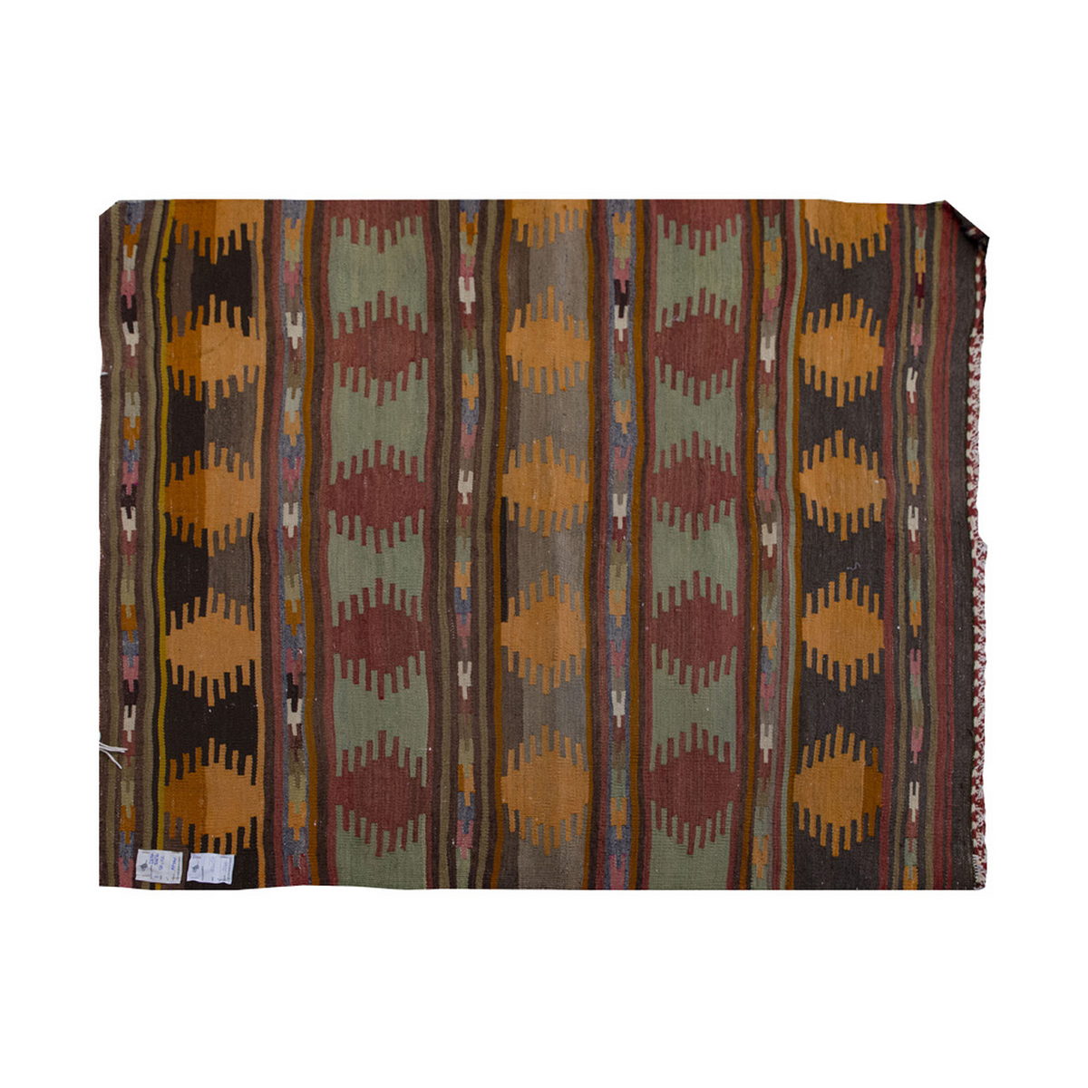 Vintage Kilim Rug,Konya Kilim 4" x 5" feet 122 x 150 cm
