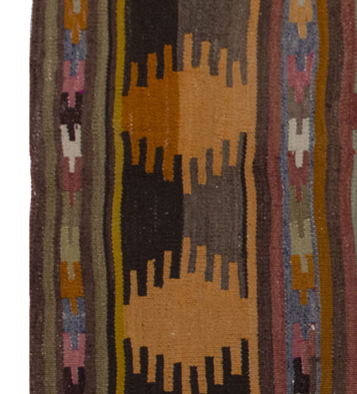 Vintage Kilim Rug,Konya Kilim 4" x 5" feet 122 x 150 cm