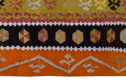 Vintage Kilim Rug,Çorum Kilim 4" x 5'7" feet 120 x 170 cm
