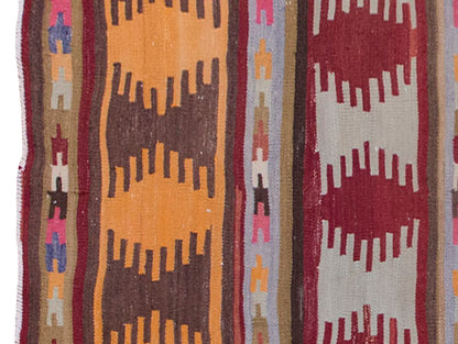 Vintage Kilim Rug,Sivas Kilim 4" x 5'8" feet 123 x 173 cm