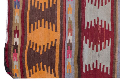Vintage Kilim Rug,Sivas Kilim 4" x 5'8" feet 123 x 173 cm