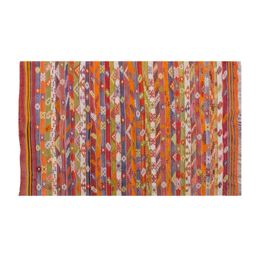 Vintage Kilim Rug,Konya Kilim 4" x 5'9" feet 116 x 175 cm