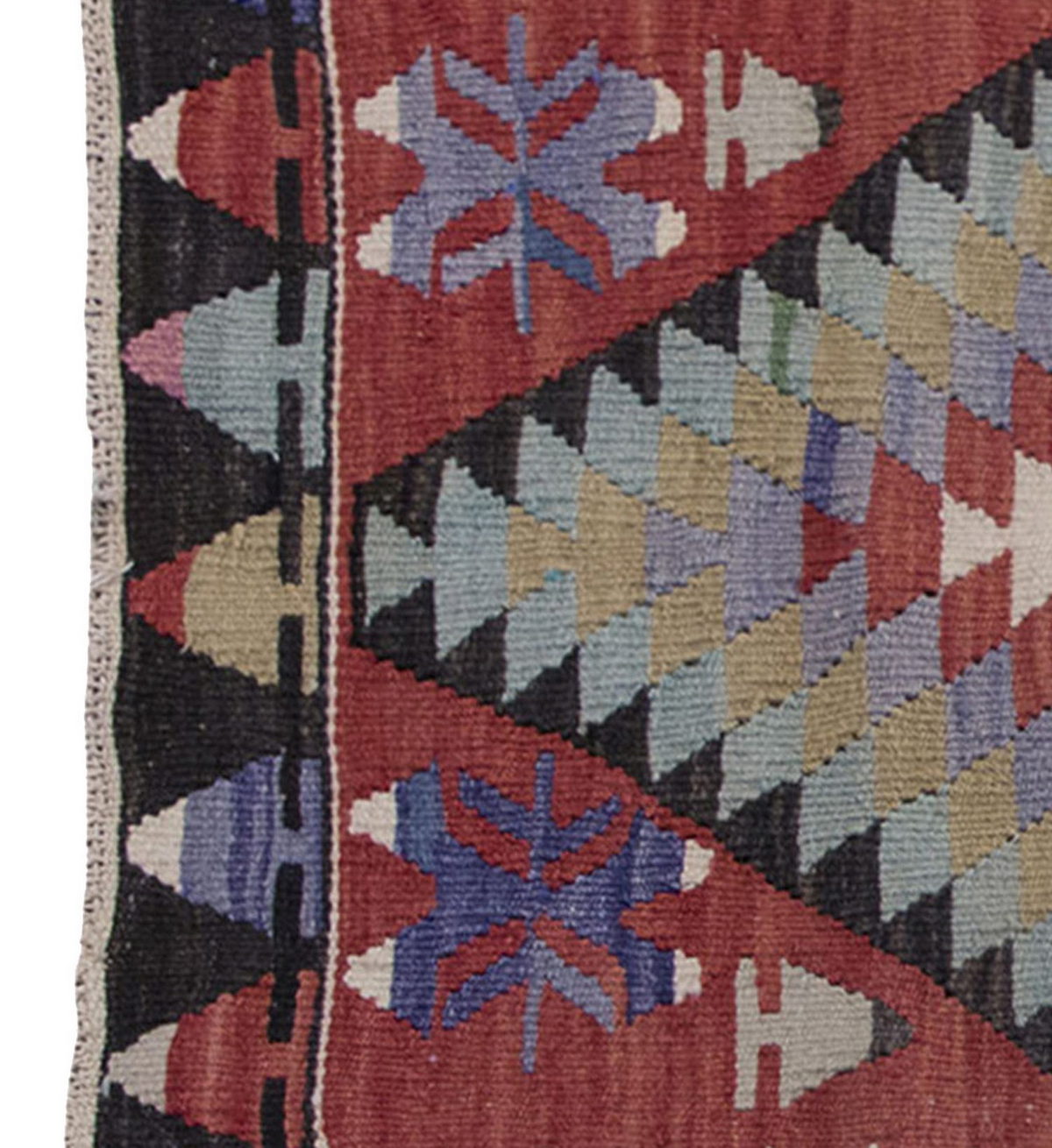 Vintage Kilim Rug,Maraş Kilim 3'3" x 5" feet 100 x 150 cm