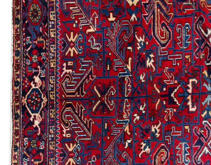 Vintage Large Rug, Heriz Rug 8'2" x 10'10" feet 250 x 330 cm