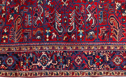 Vintage Large Rug, Heriz Rug 8'2" x 10'10" feet 250 x 330 cm