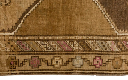 Vintage Large Rug, Oushak Area Rug, 4'10" x 12'4 feet 148 x 375 cm