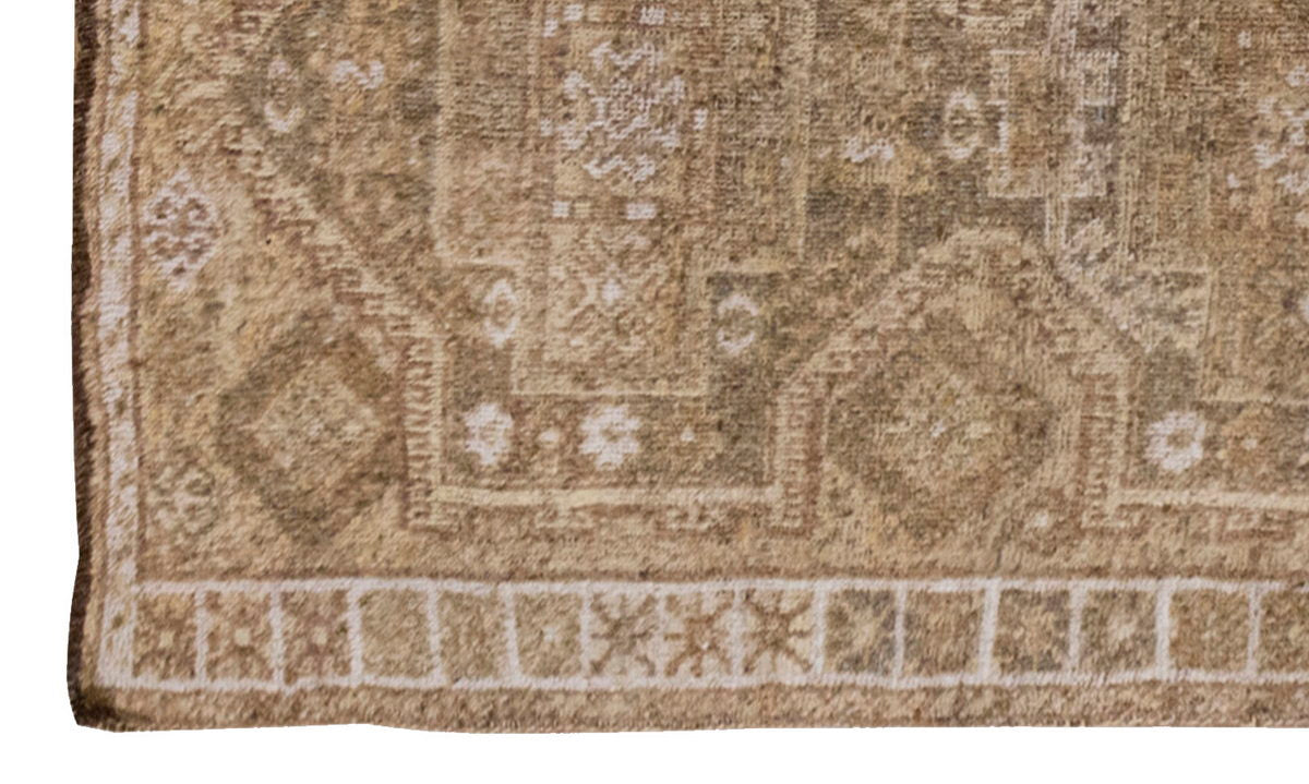 Vintage Large Rug, Oushak Area Rug, 4'6" x 10'2" feet 137 x 310 cm