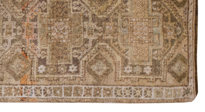 Vintage Large Rug, Oushak Area Rug, 4'6" x 10'2" feet 137 x 310 cm