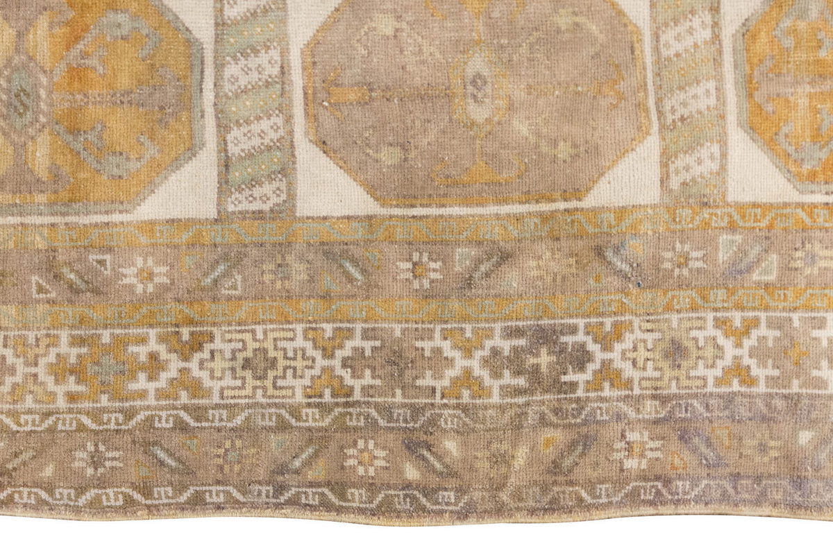 Vintage Large Rug, Oushak Area Rug, 4'8" x 7'10" feet 142 x 238 cm