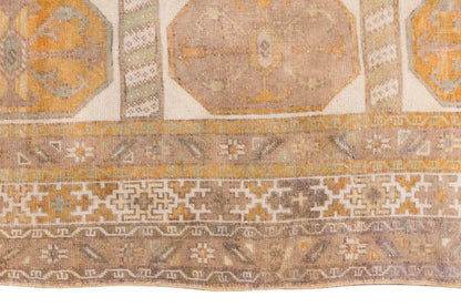 Vintage Large Rug, Oushak Area Rug, 4'8" x 7'10" feet 142 x 238 cm
