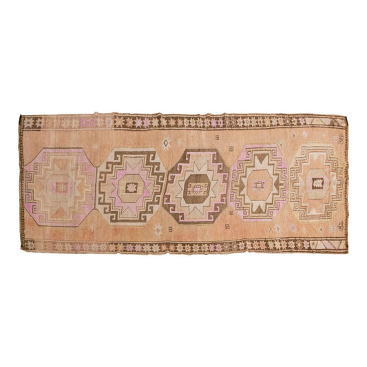 Vintage Large Rug, Oushak Area Rug, 4'9" x 9'8" feet 145 x 295 cm
