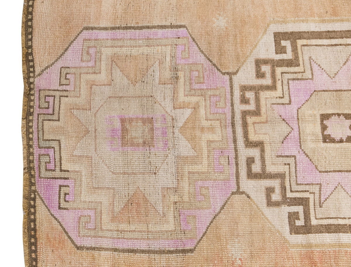 Vintage Large Rug, Oushak Area Rug, 4'9" x 9'8" feet 145 x 295 cm