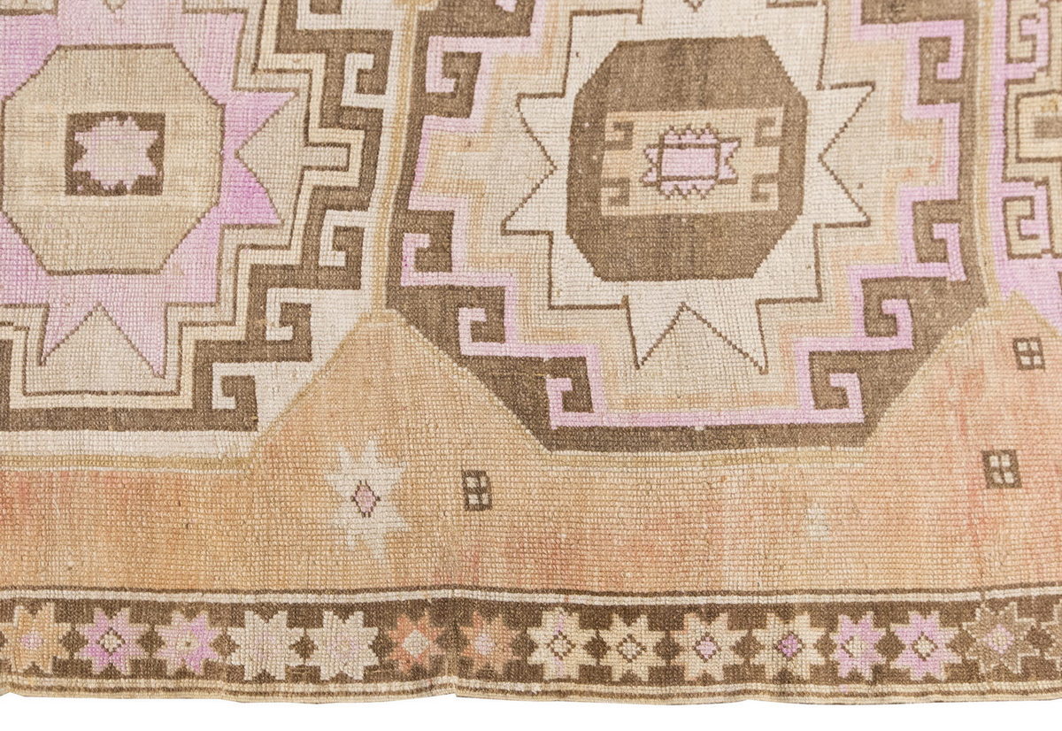 Vintage Large Rug, Oushak Area Rug, 4'9" x 9'8" feet 145 x 295 cm