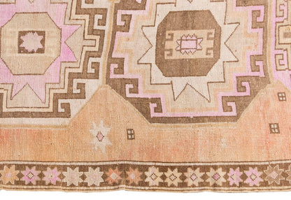 Vintage Large Rug, Oushak Area Rug, 4'9" x 9'8" feet 145 x 295 cm
