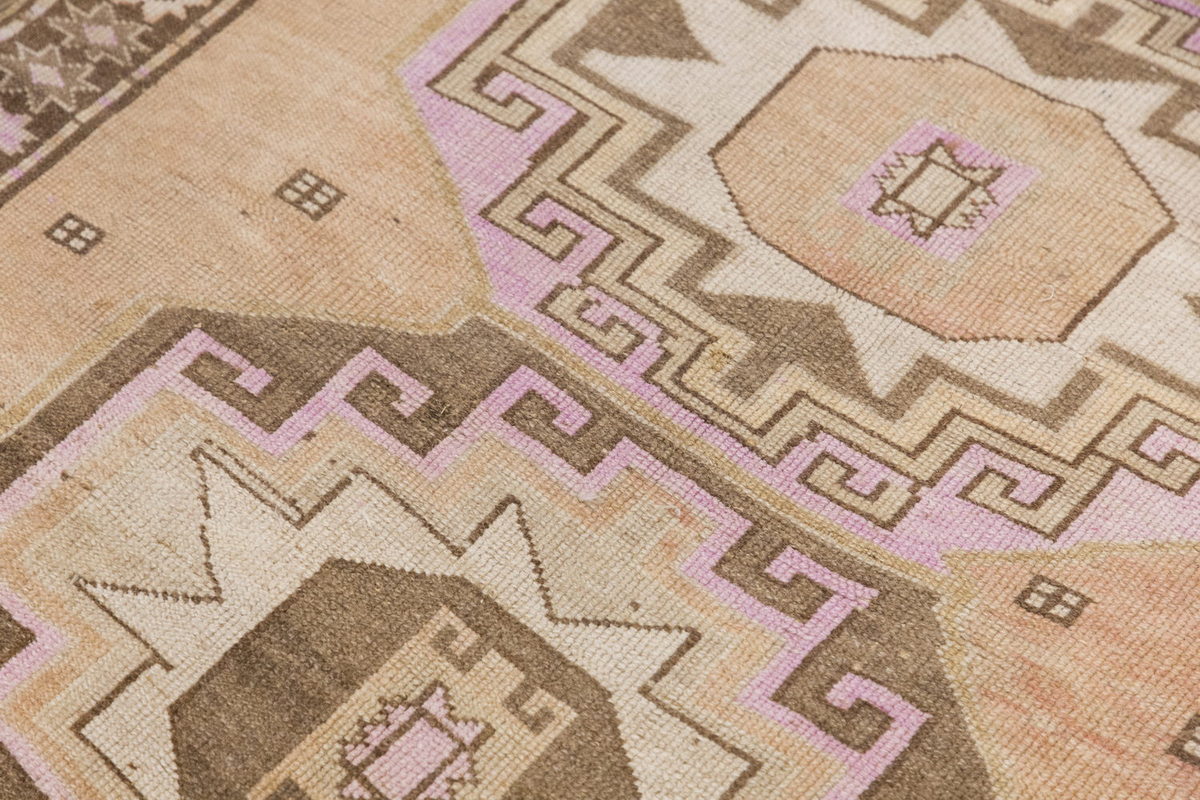 Vintage Large Rug, Oushak Area Rug, 4'9" x 9'8" feet 145 x 295 cm