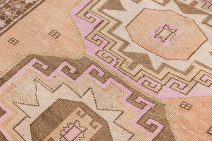 Vintage Large Rug, Oushak Area Rug, 4'9" x 9'8" feet 145 x 295 cm