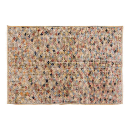 Vintage Large Rug, Oushak Area Rug, 5'2" x 7'3" feet 157 x 222 cm