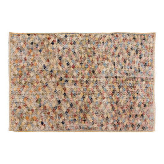 Vintage Large Rug, Oushak Area Rug, 5'2" x 7'3" feet 157 x 222 cm