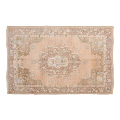Vintage Large Rug, Oushak Area Rug, 5'6" x 8'8" feet 167 x 265 cm