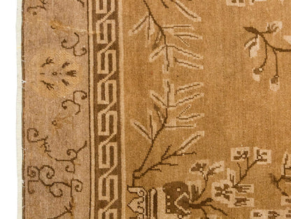 Vintage Large Rug, Oushak Area Rug, 5'9" x 10 feet 175 x 305 cm