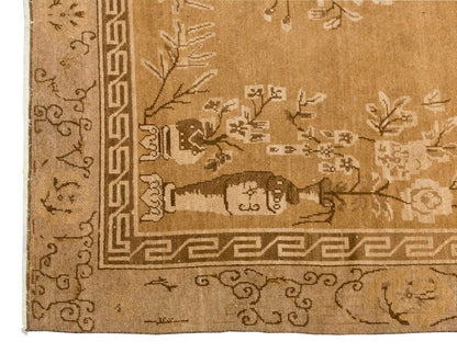 Vintage Large Rug, Oushak Area Rug, 5'9" x 10 feet 175 x 305 cm