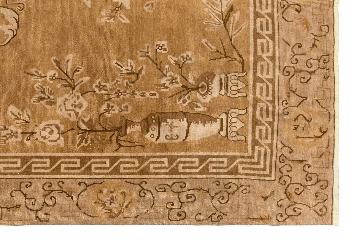 Vintage Large Rug, Oushak Area Rug, 5'9" x 10 feet 175 x 305 cm
