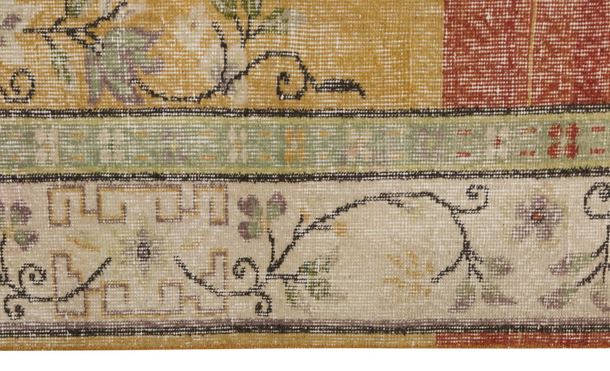 Vintage Large Rug, Oushak Area Rug, 6'11" x 9'10" feet 210 x 300 cm