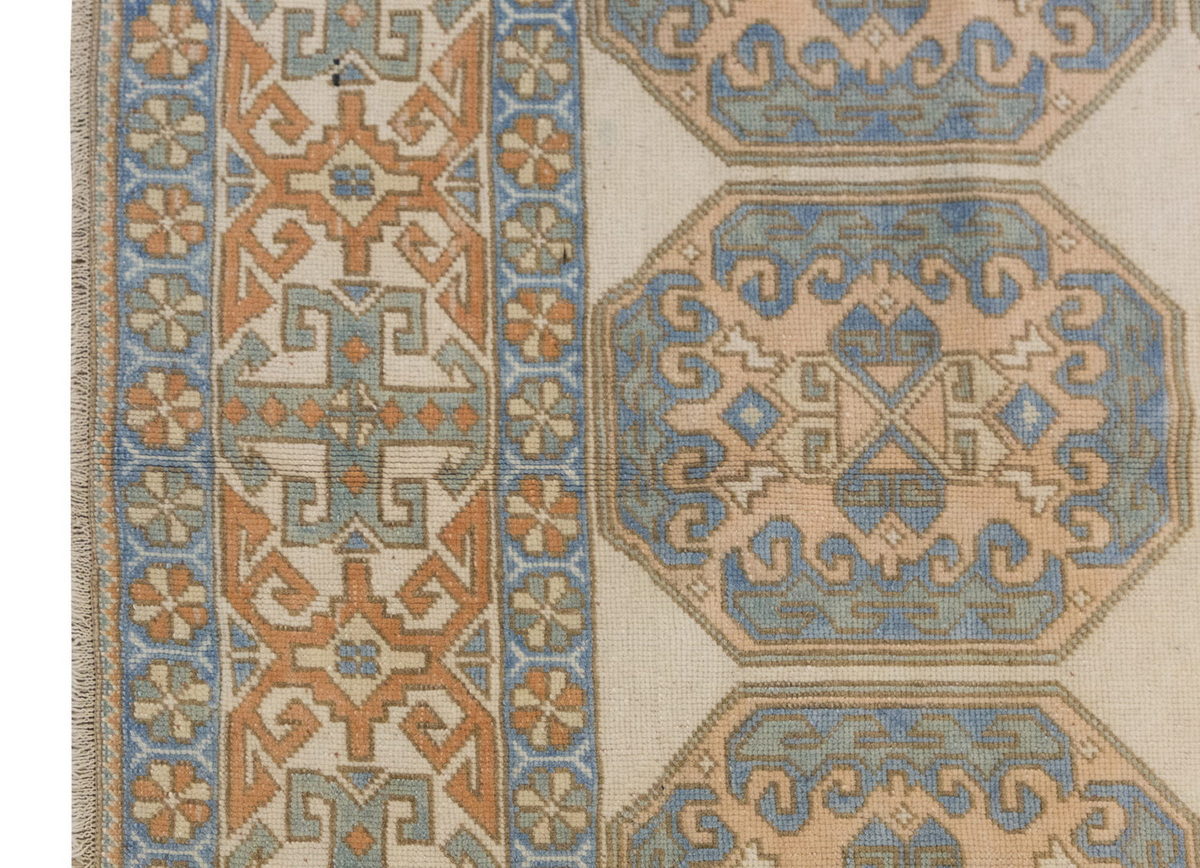 Vintage Large Rug, Oushak Area Rug, 6'11" x 9'4" feet 210 x 285 cm
