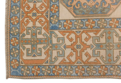 Vintage Large Rug, Oushak Area Rug, 6'11" x 9'4" feet 210 x 285 cm