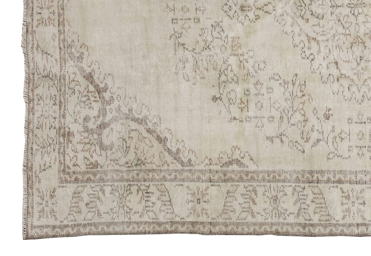 Vintage Large Rug, Oushak Area Rug, 6'2" x 9'10" feet 187 x 300 cm