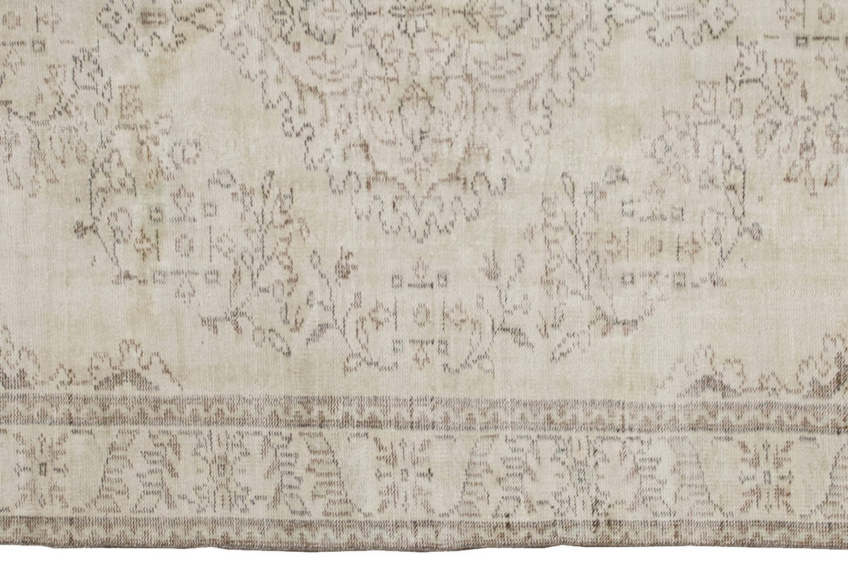 Vintage Large Rug, Oushak Area Rug, 6'2" x 9'10" feet 187 x 300 cm