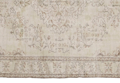 Vintage Large Rug, Oushak Area Rug, 6'2" x 9'10" feet 187 x 300 cm