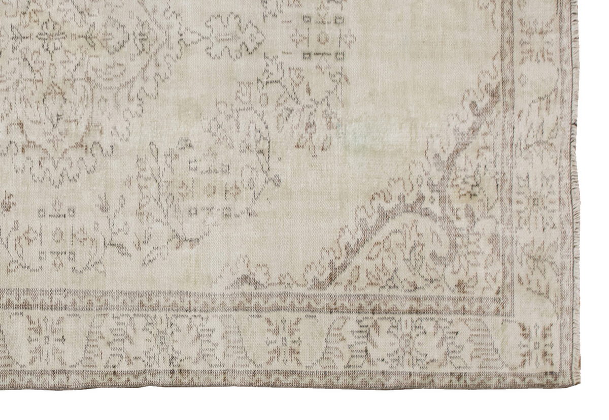 Vintage Large Rug, Oushak Area Rug, 6'2" x 9'10" feet 187 x 300 cm