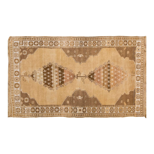 Vintage Large Rug, Oushak Area Rug, 6'3" x 10'10" feet 190 x 330 cm