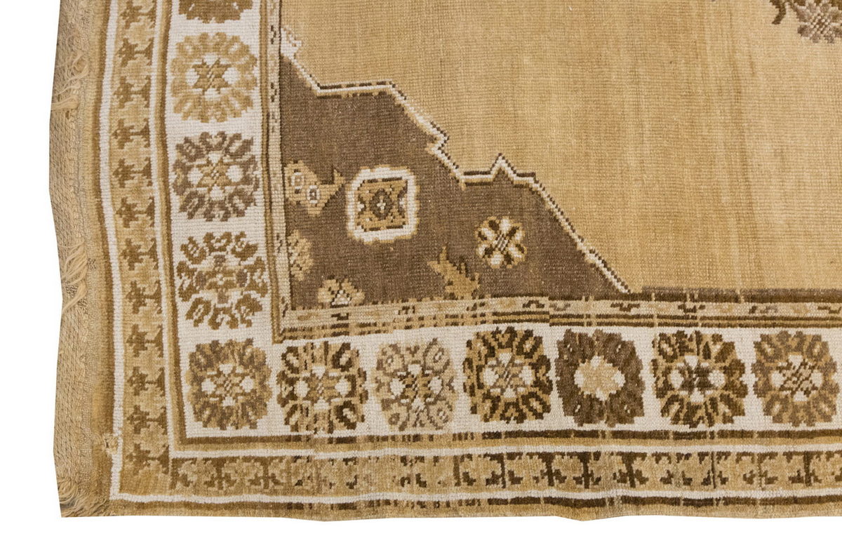 Vintage Large Rug, Oushak Area Rug, 6'3" x 10'10" feet 190 x 330 cm