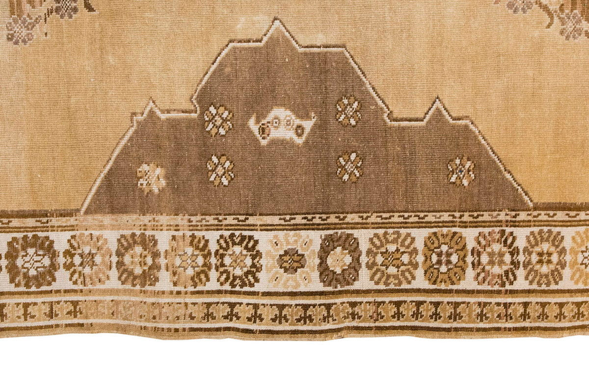 Vintage Large Rug, Oushak Area Rug, 6'3" x 10'10" feet 190 x 330 cm