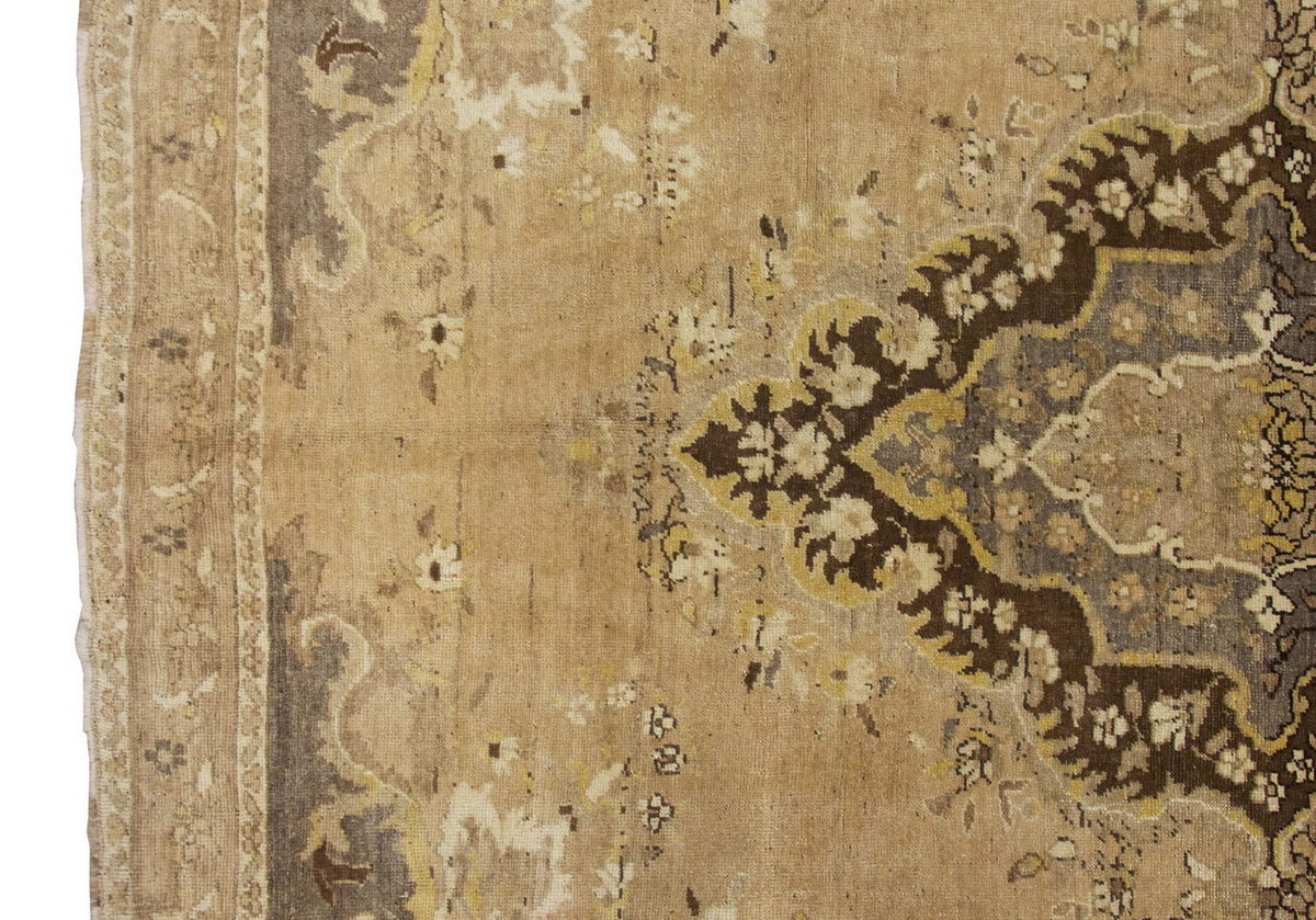Vintage Large Rug, Oushak Area Rug, 6'4" x 8'6" feet 192 x 260 cm