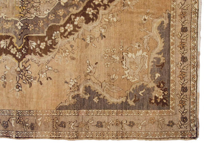 Vintage Large Rug, Oushak Area Rug, 6'4" x 8'6" feet 192 x 260 cm