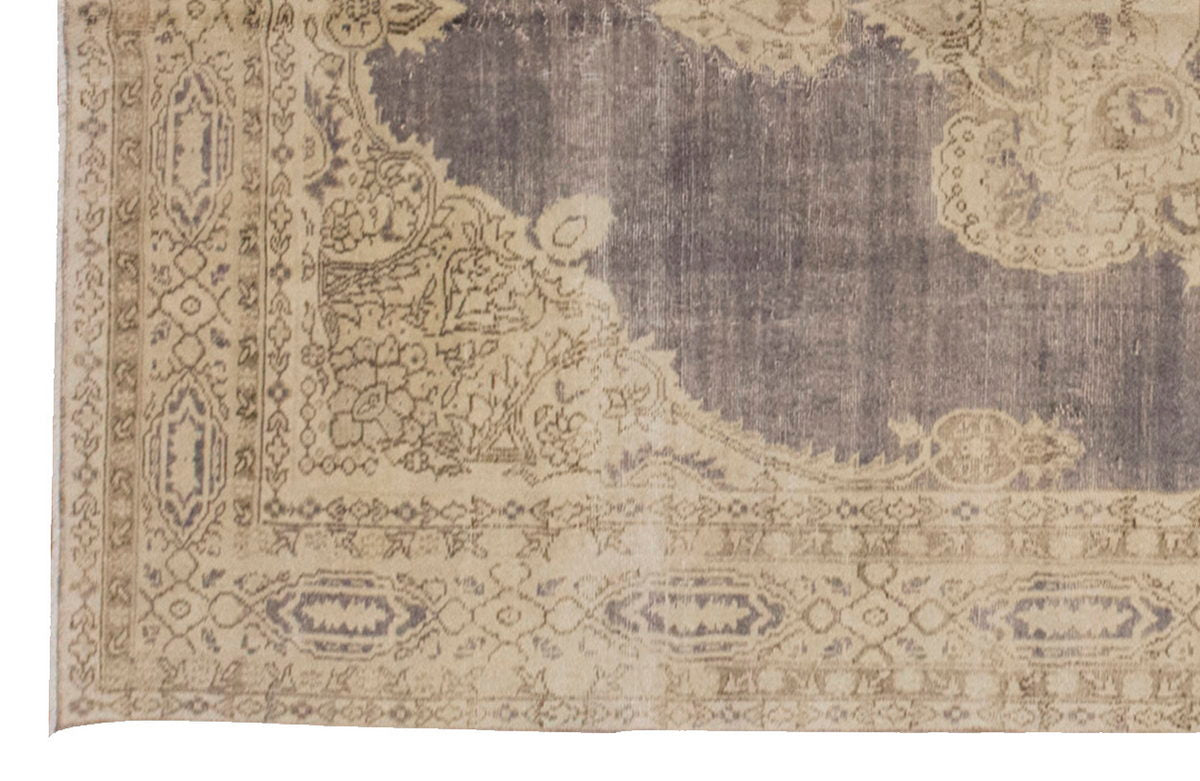Vintage Large Rug, Oushak Area Rug, 6'8" x 10'6 feet 202 x 320 cm