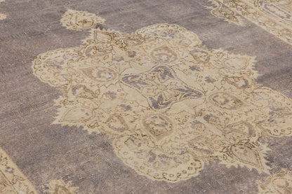 Vintage Large Rug, Oushak Area Rug, 6'8" x 10'6 feet 202 x 320 cm