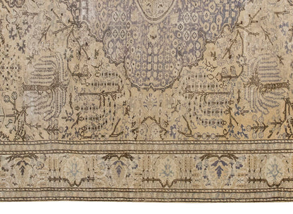 Vintage Large Rug, Oushak Area Rug, 6'9" x 9'10" feet 205 x 300 cm