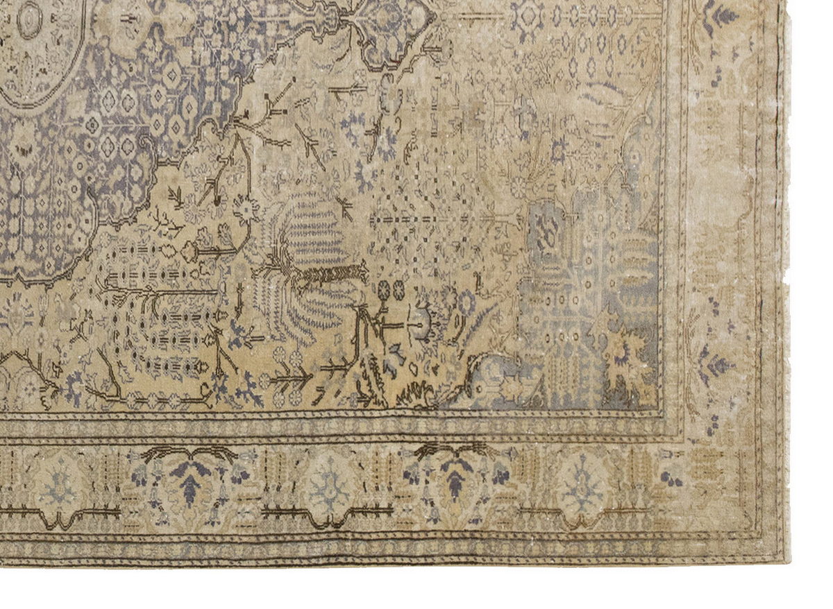 Vintage Large Rug, Oushak Area Rug, 6'9" x 9'10" feet 205 x 300 cm